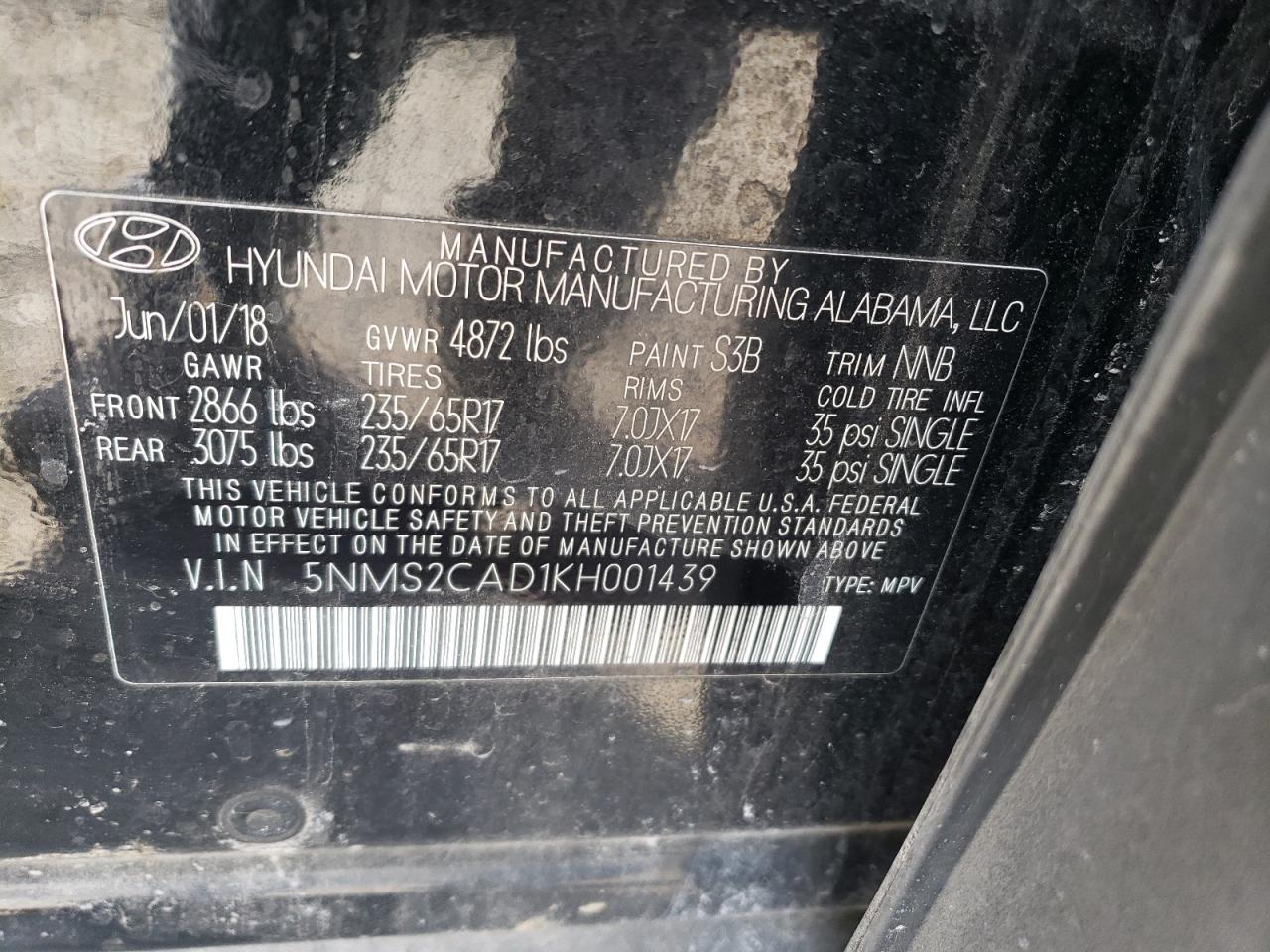 2019 Hyundai Santa Fe - Image 13