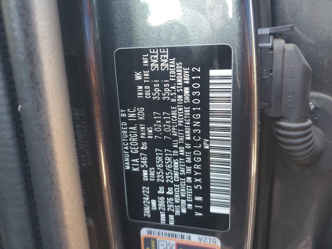 2022 Kia Sorento - Image 14