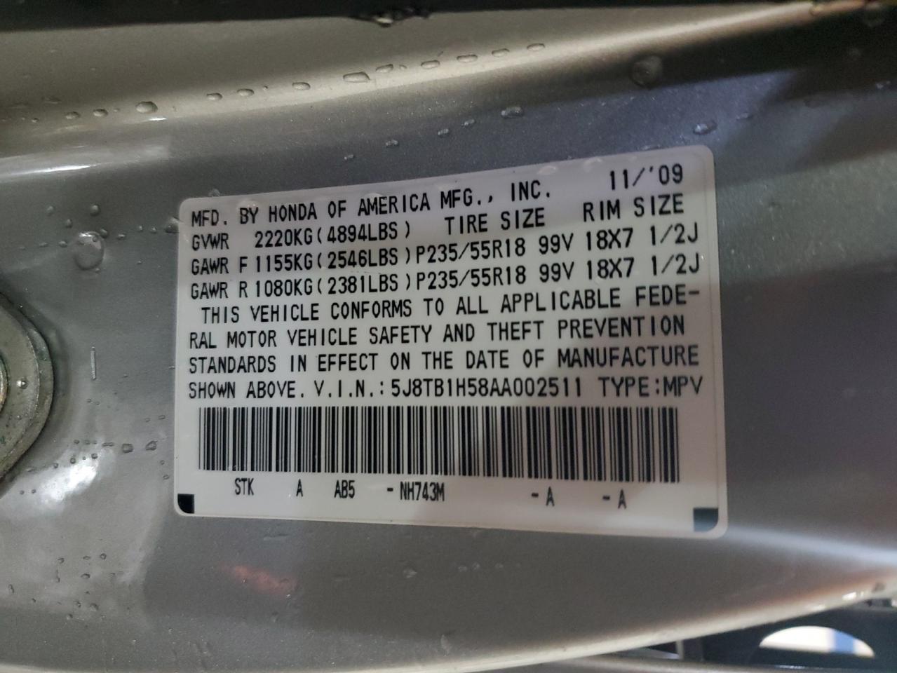 2010 Acura RDX - Image 13