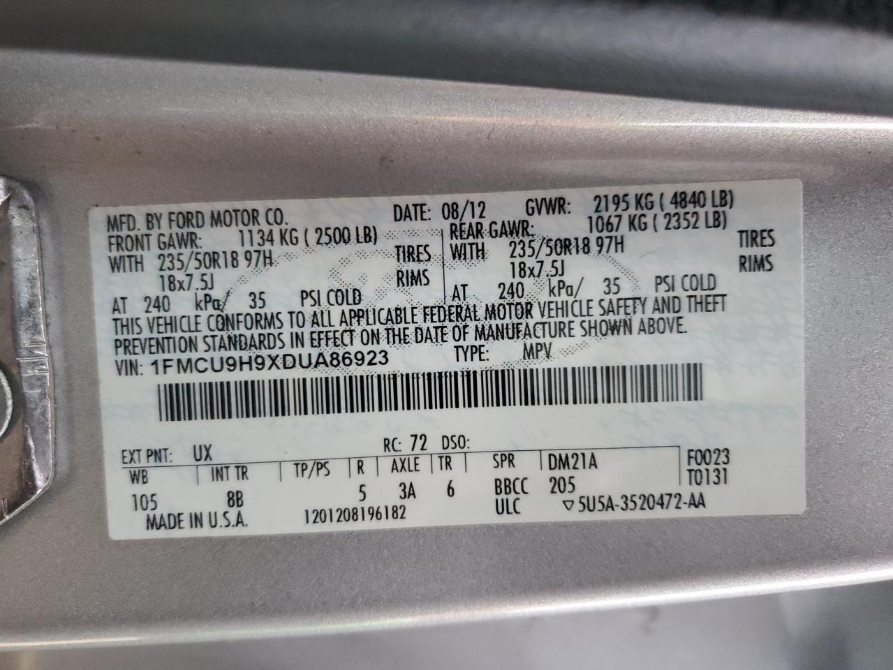 2013 Ford Escape - Image 13