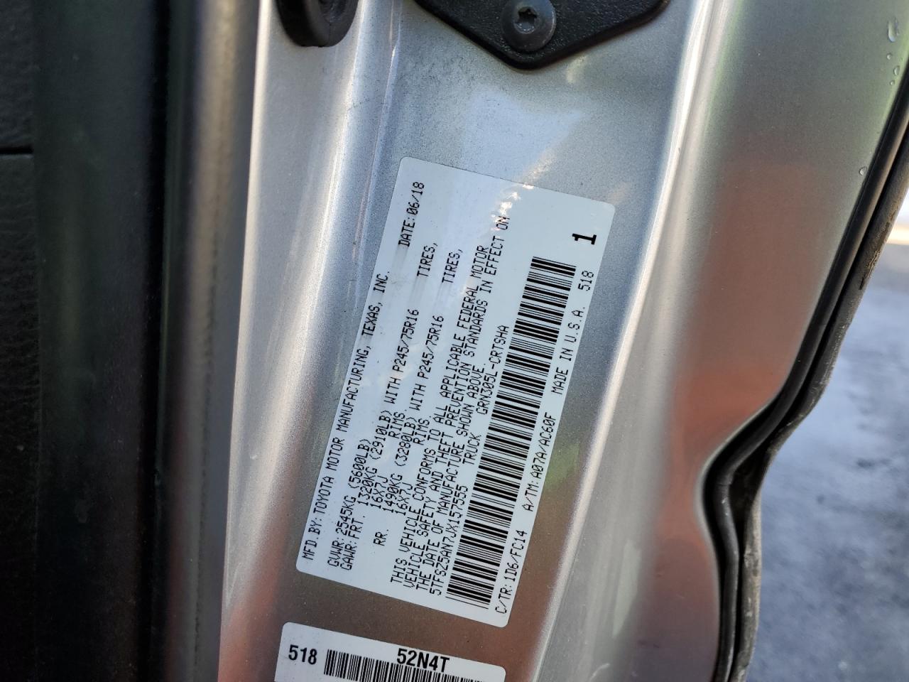 2018 Toyota Tacoma - Image 14
