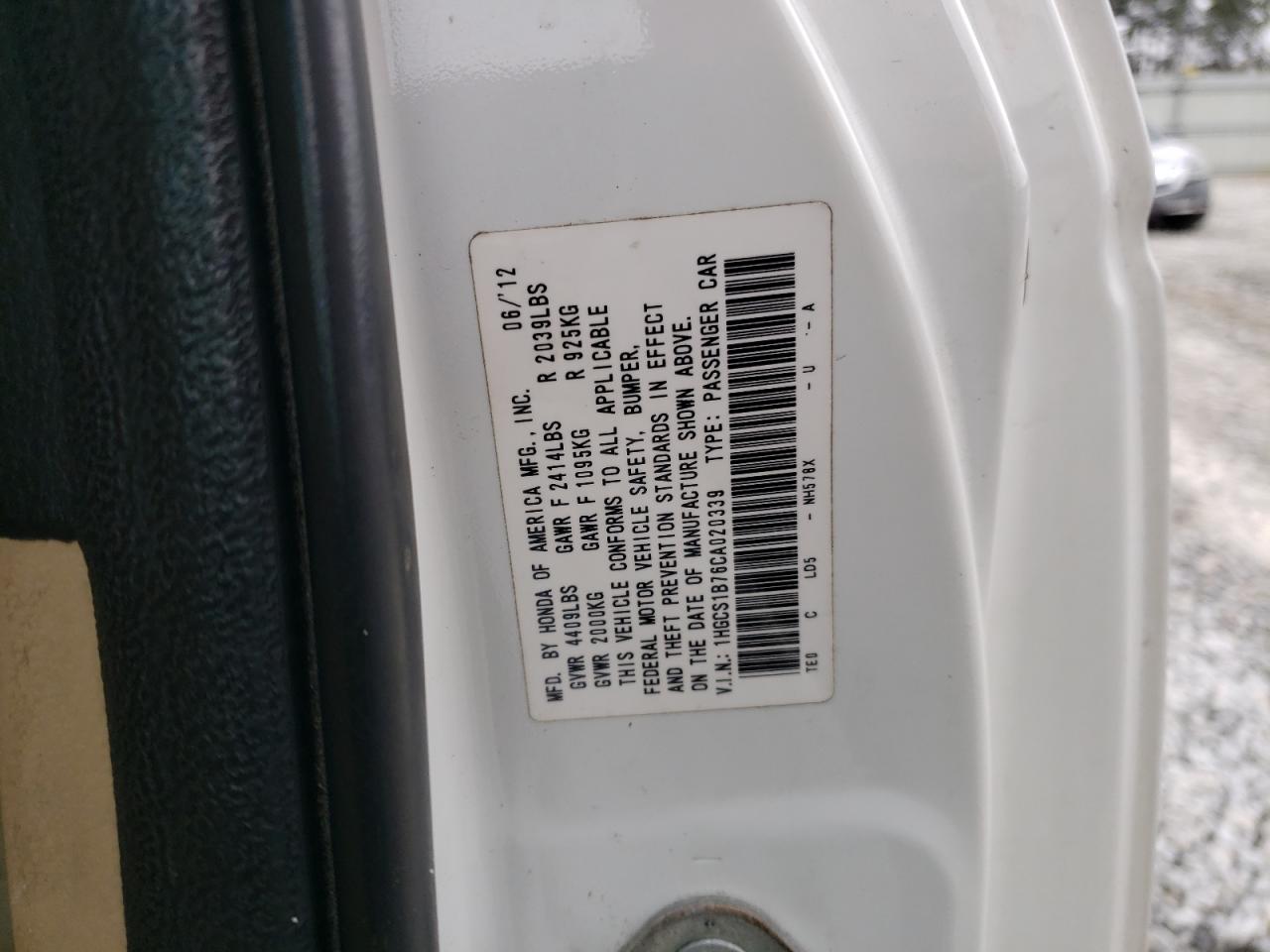 2012 Honda Accord - Image 12