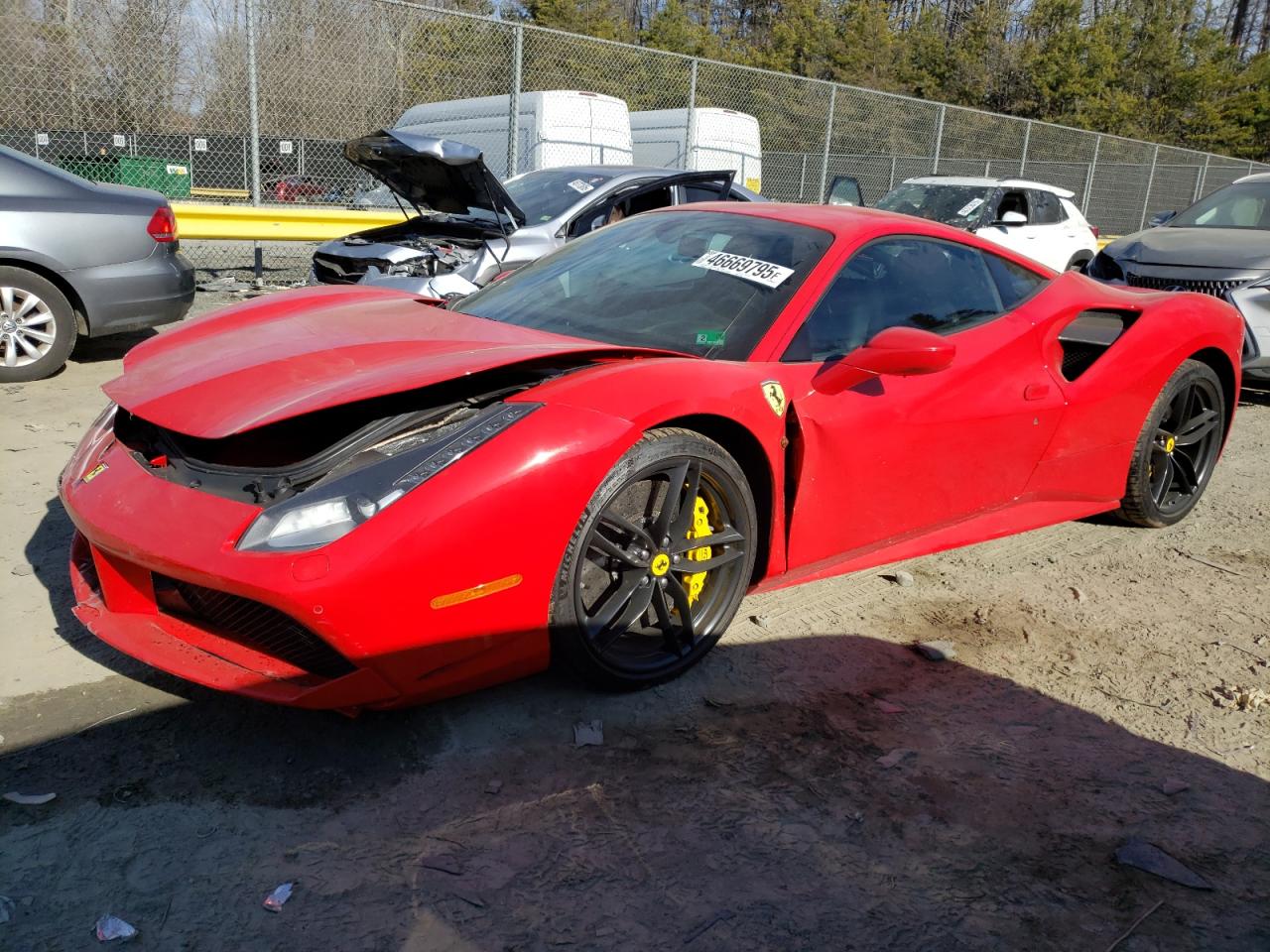 2018 Ferrari 488 Gtb  for Sale in Waldorf, MD - Undercarriage
