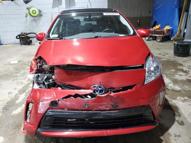  TOYOTA PRIUS 2015 Red