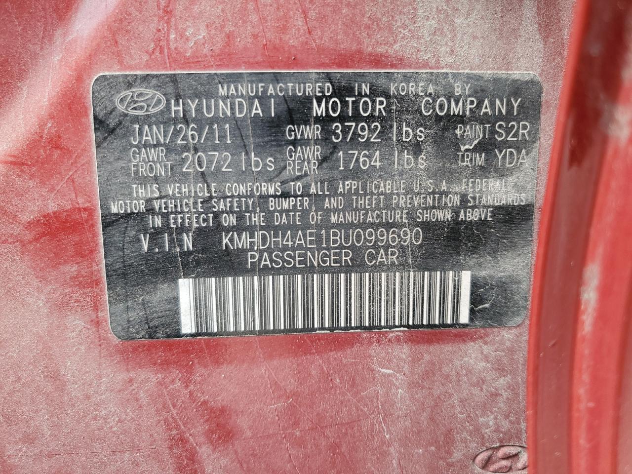 2011 Hyundai Elantra - Image 13