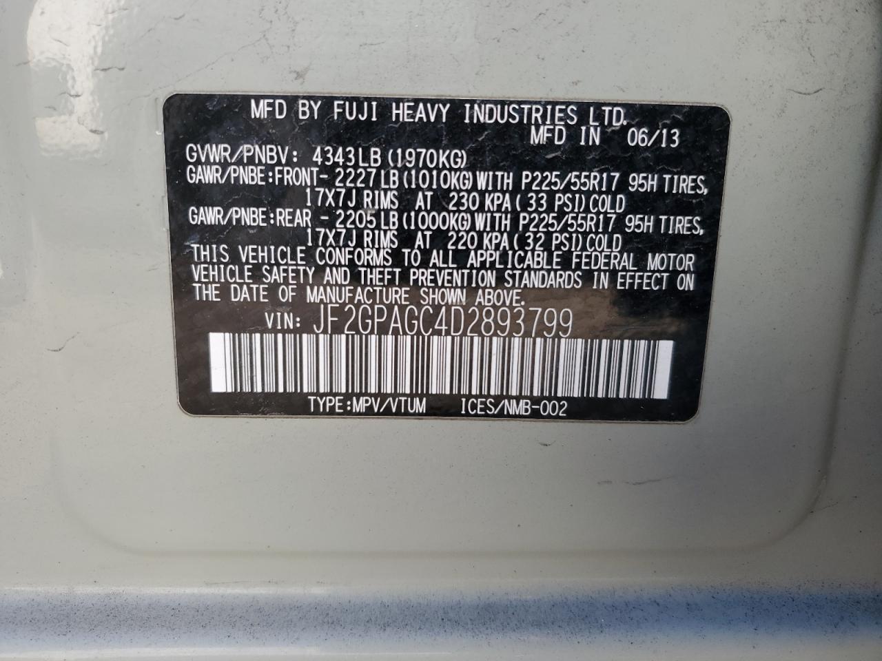 2013 Subaru XV - Image 12