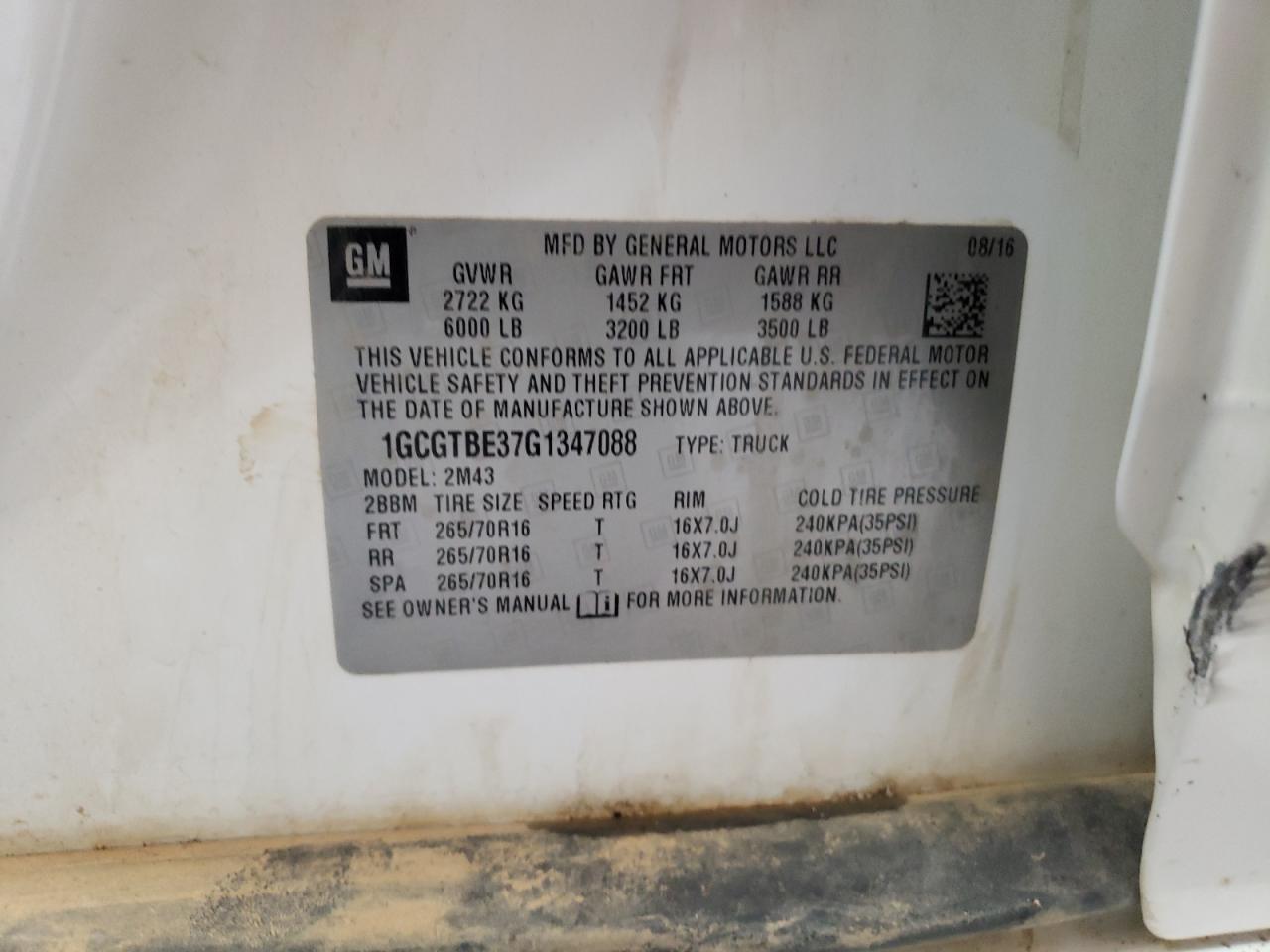 2016 Chevrolet Colorado - Image 12