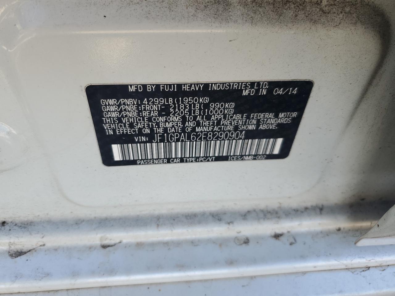 2014 Subaru Impreza - Image 12
