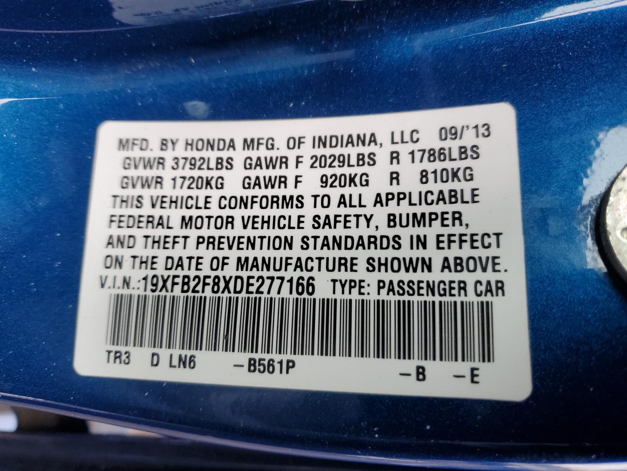 2013 Honda Civic - Image 15