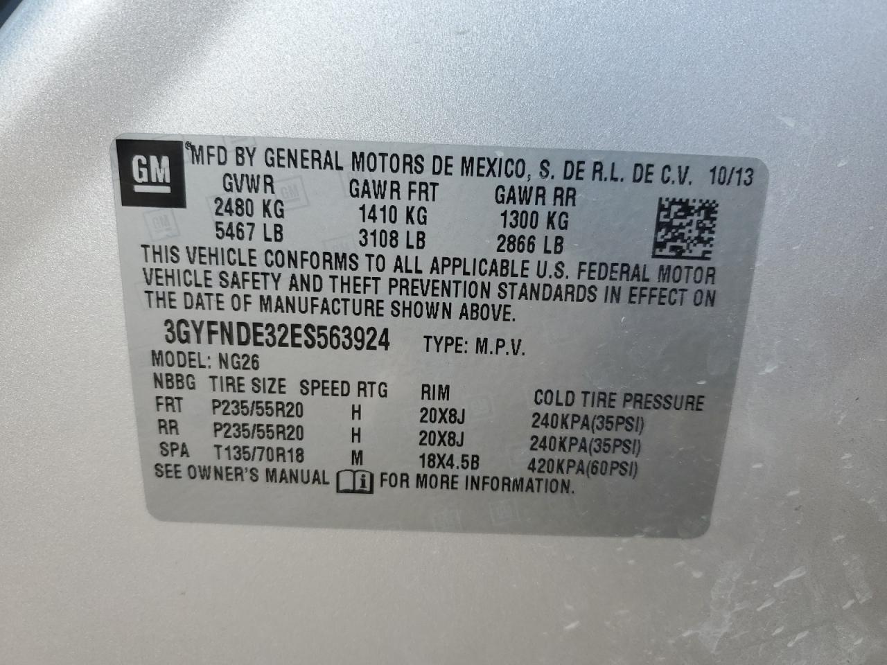 2014 Cadillac SRX - Image 14