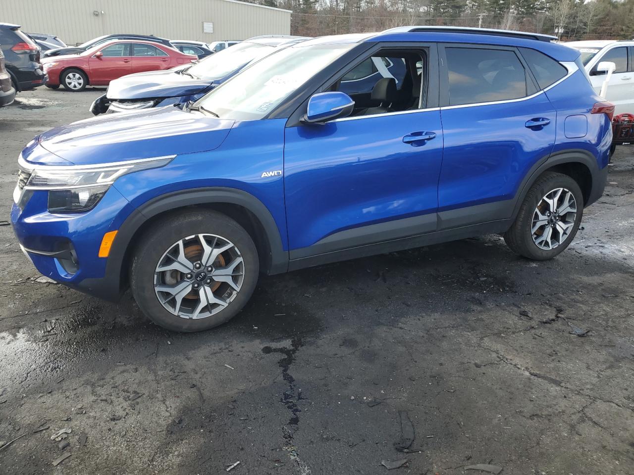 2021 Kia Seltos Ex na sprzedaż w Exeter, RI - Side