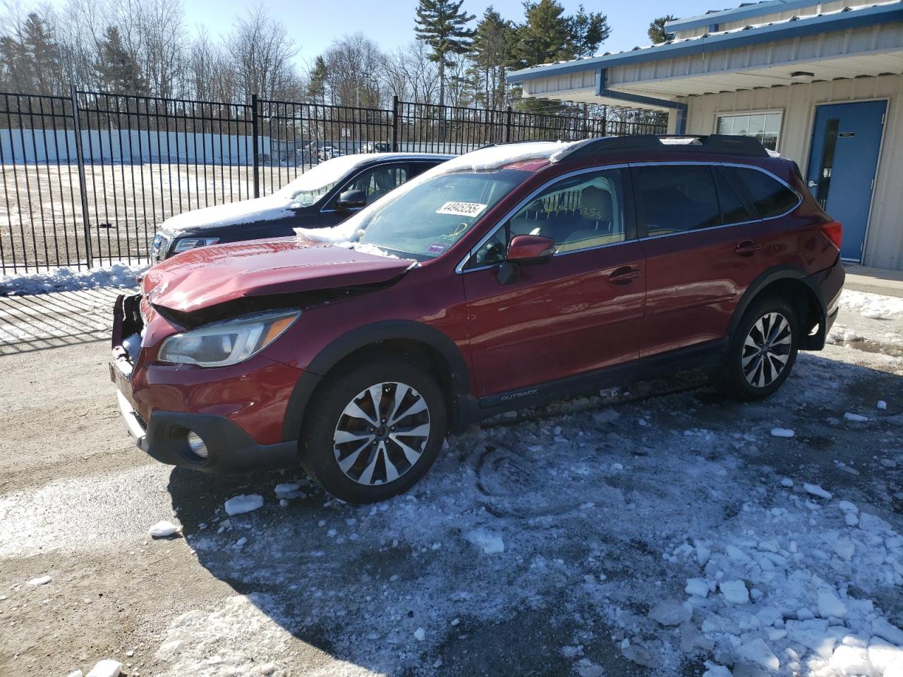 2016 Subaru Outback 2.5I Limited للبيع في Mendon، MA - Front End