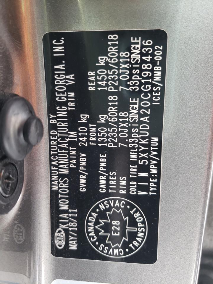2012 Kia Sorento - Image 14