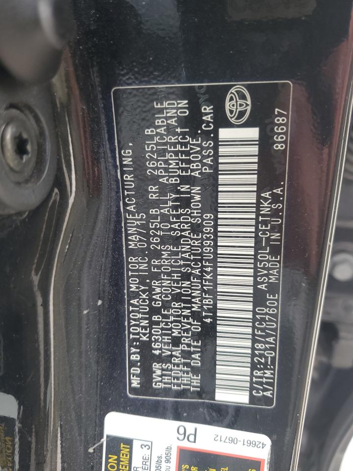 2015 Toyota Camry - Image 12