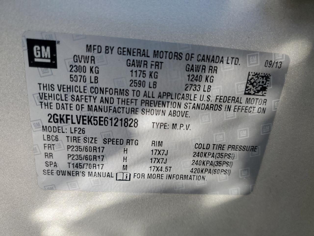 2014 GMC Terrain - Image 13