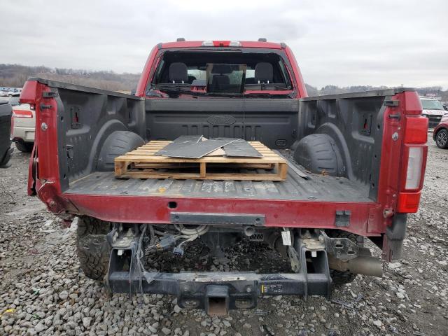  FORD F250 2022 Красный
