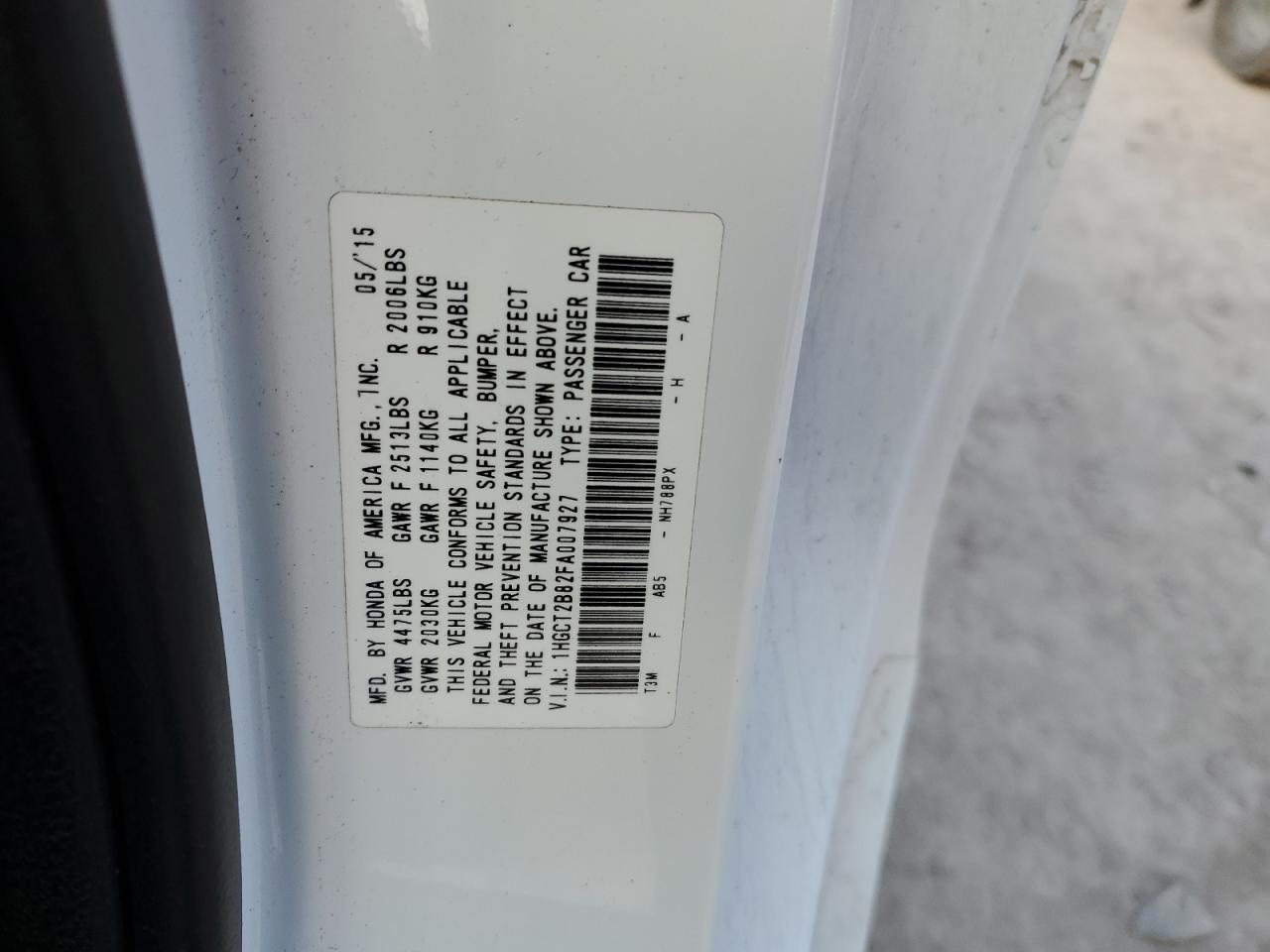 2015 Honda Accord - Image 12