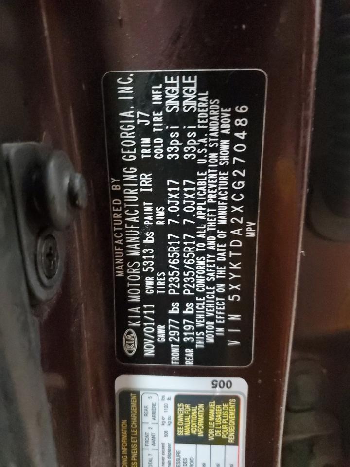 2012 Kia Sorento - Image 14