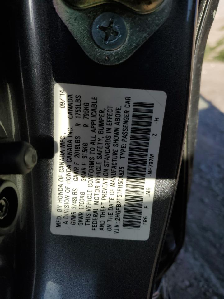 2015 Honda Civic - Image 14