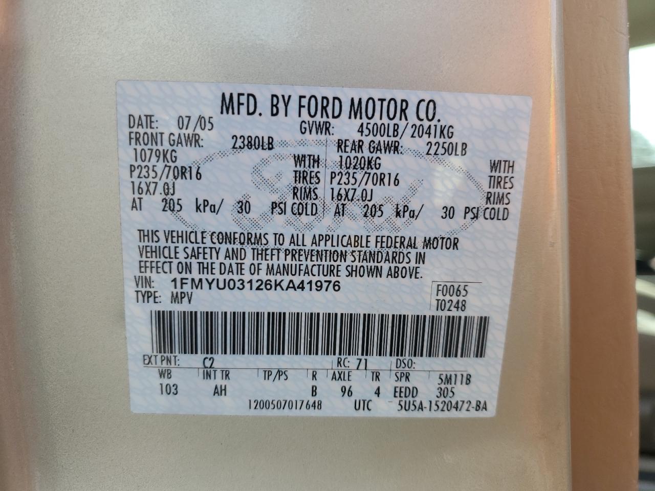 2006 Ford Escape - Image 13