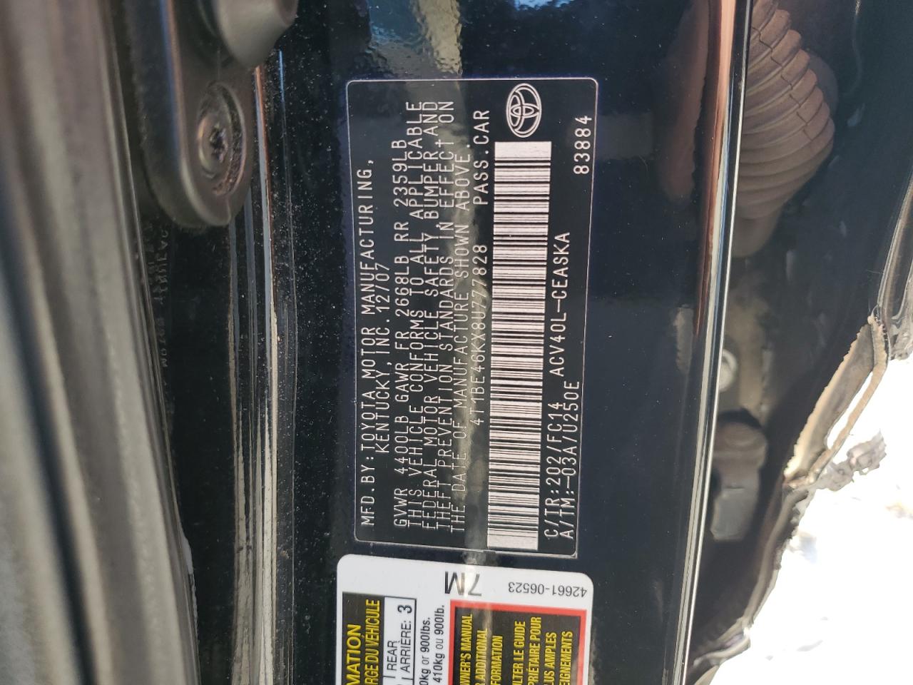 2008 Toyota Camry - Image 12