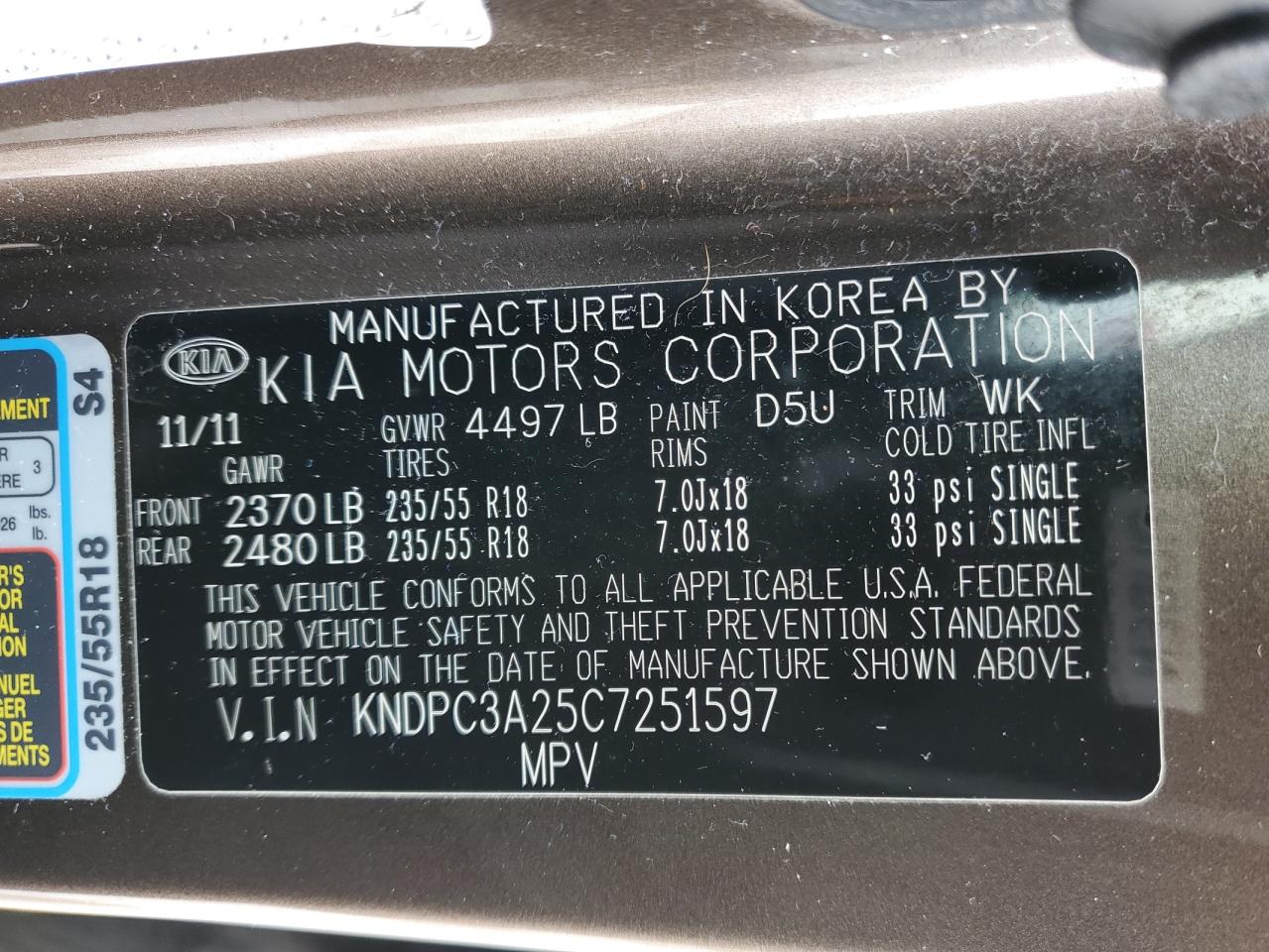 2012 Kia Sportage - Image 13