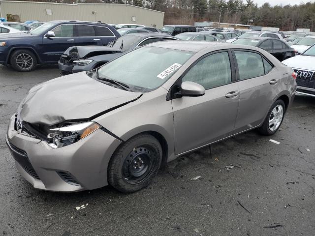 Sedans TOYOTA COROLLA 2015 Gray