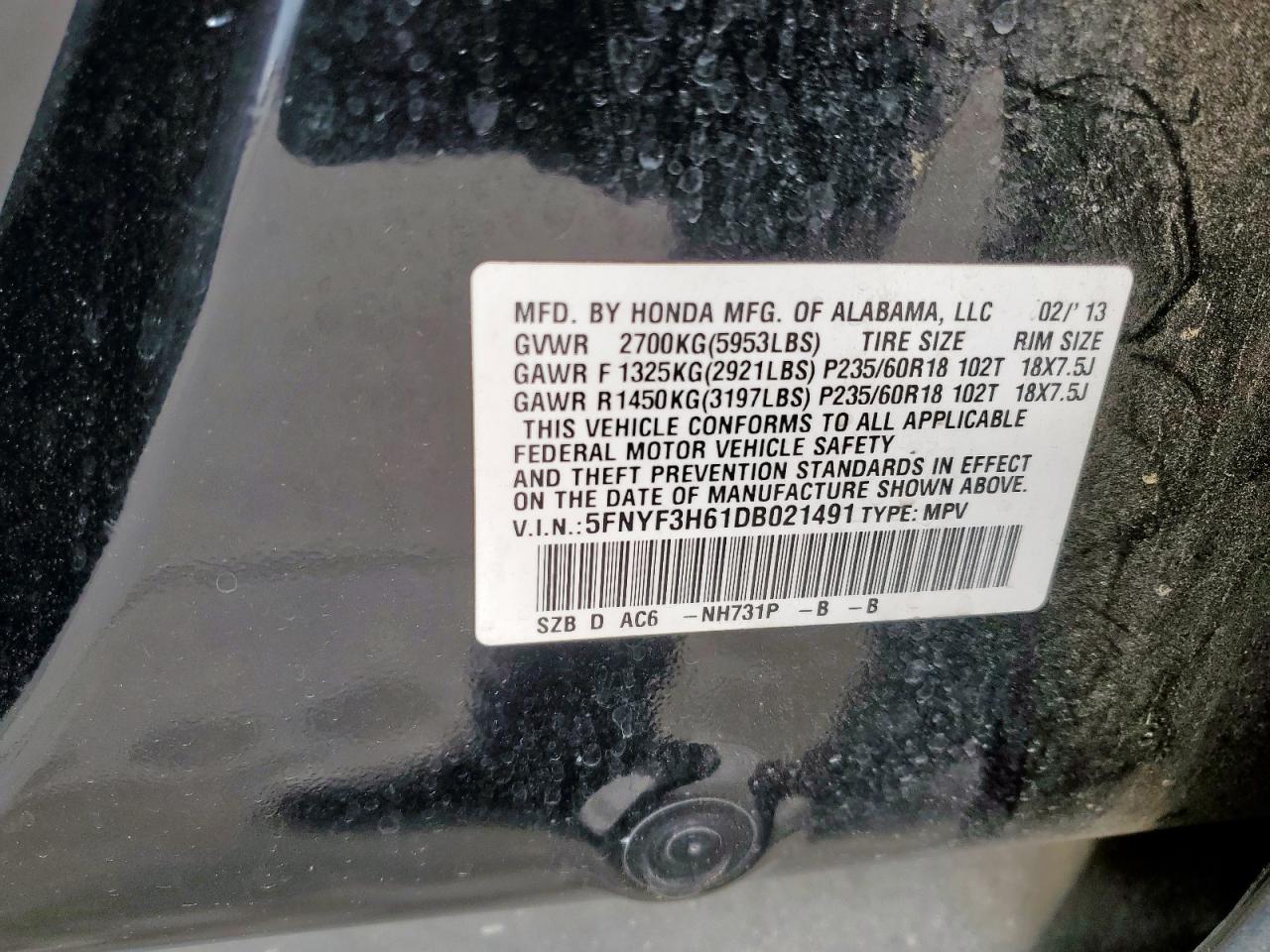 2013 Honda Pilot - Image 12