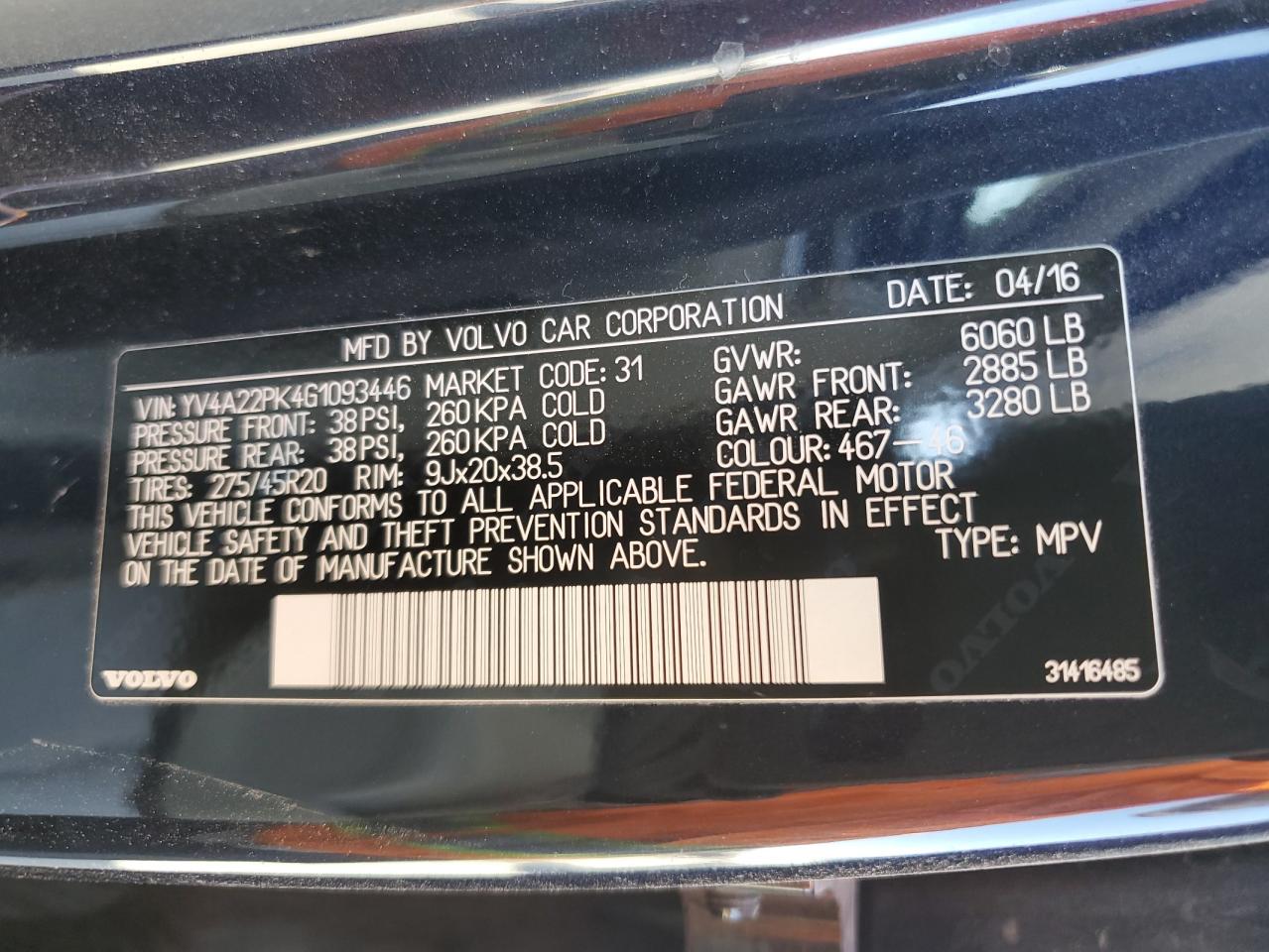 2016 Volvo XC90 - Image 13