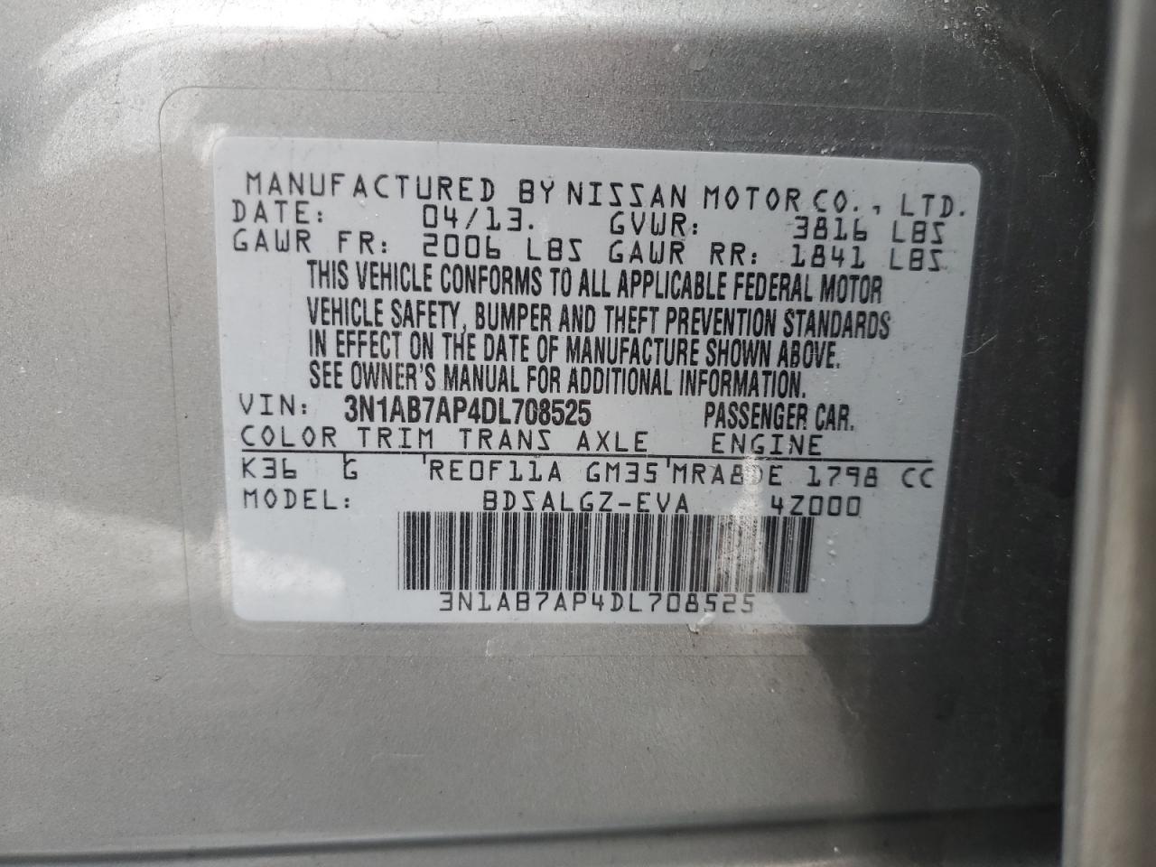 2013 Nissan Sentra - Image 13
