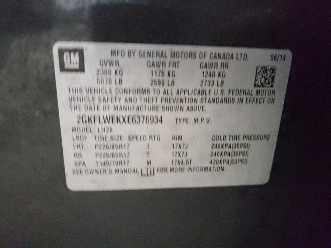 2014 GMC Terrain - Image 14