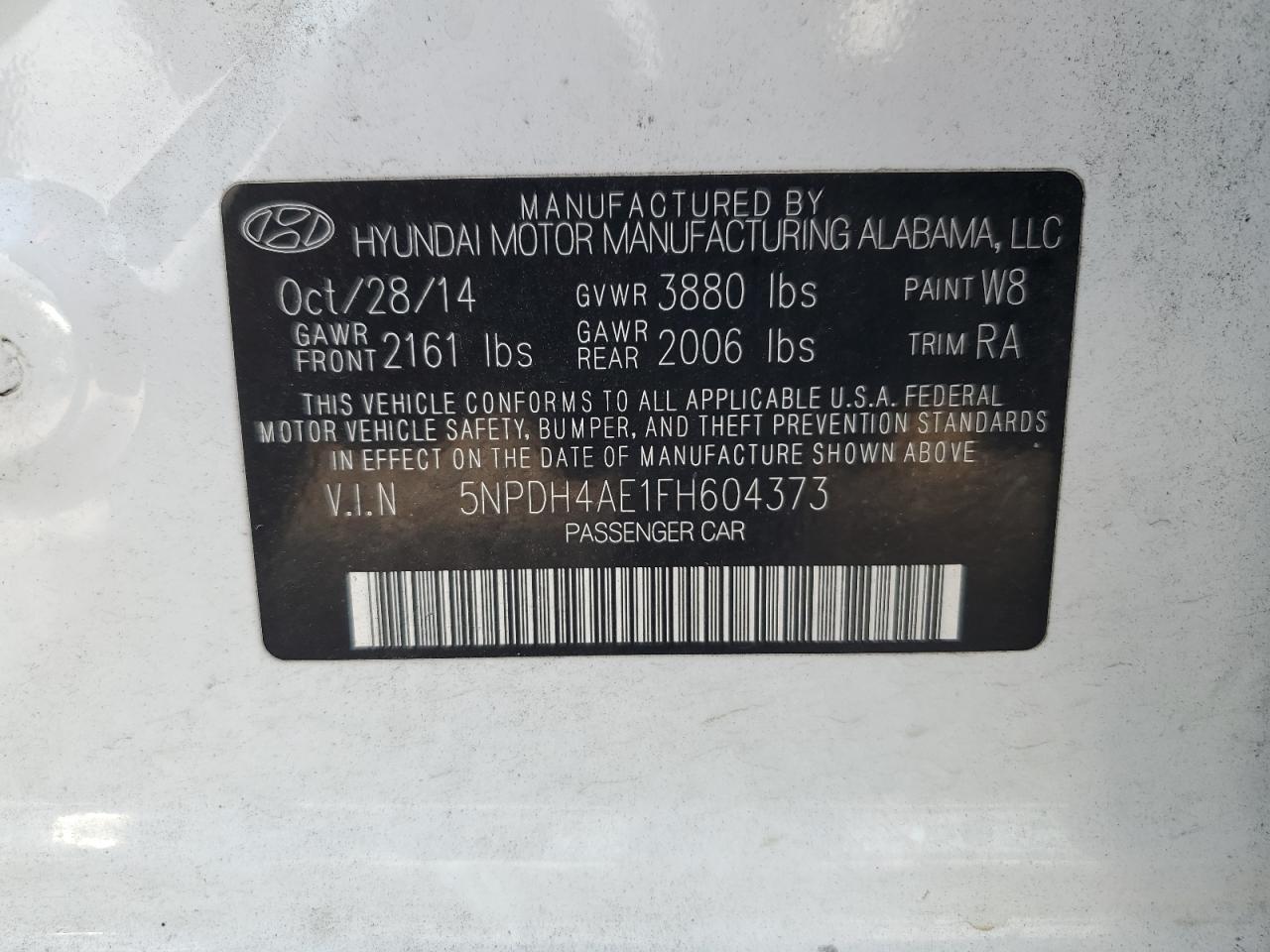 2015 Hyundai Elantra - Image 13