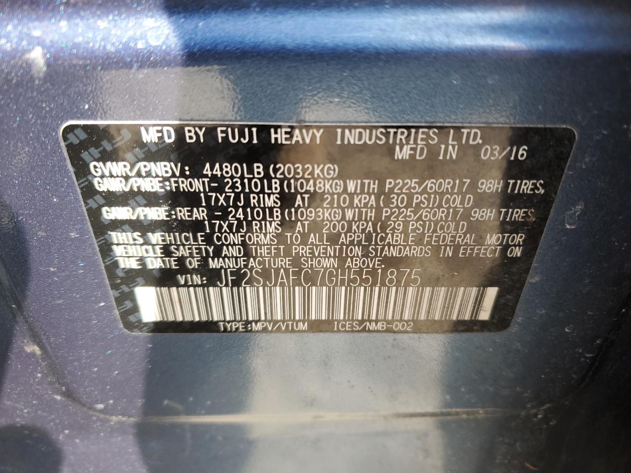 2016 Subaru Forester - Image 13
