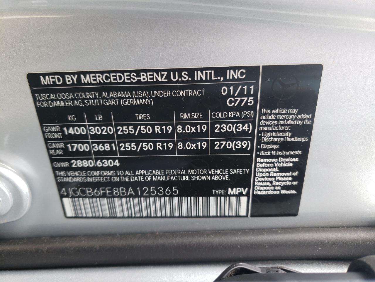 2011 Mercedes-Benz R-klasse - Image 13