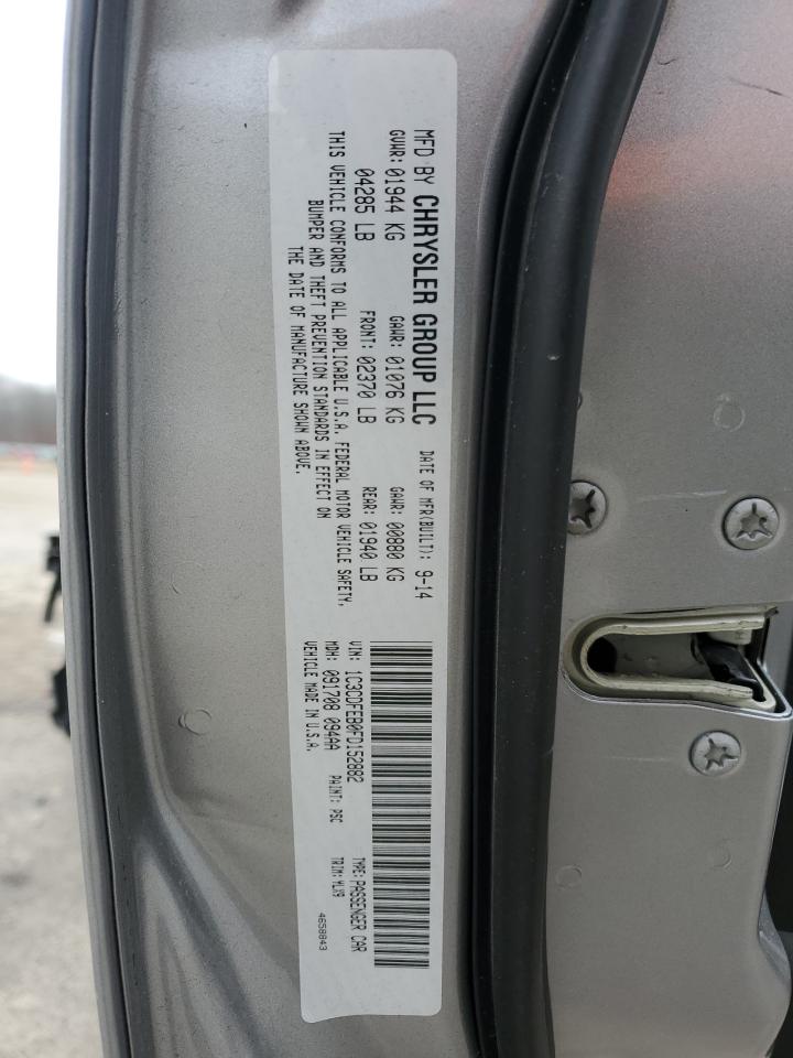 2015 Dodge Dart Gt VIN: 1C3CDFEB0FD152882 Lot: 43193695