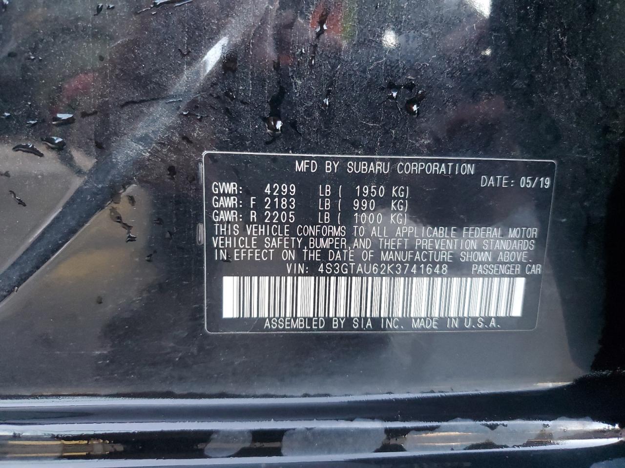 2019 Subaru Impreza - Image 13