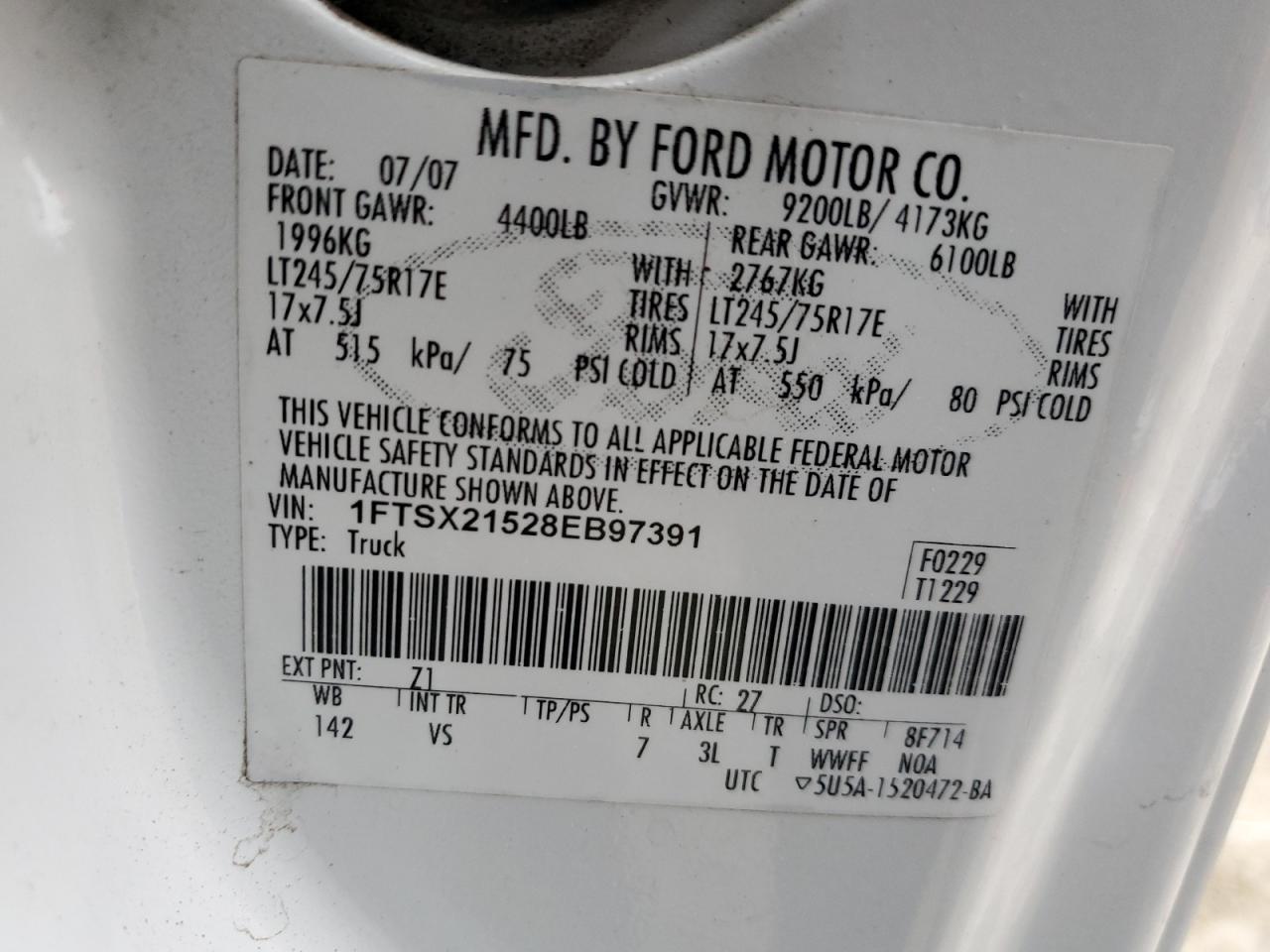 2008 Ford F250 - Image 12