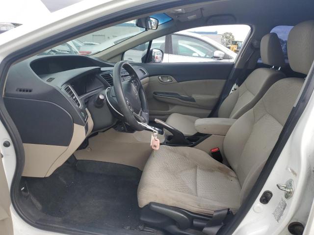 Седаны HONDA CIVIC 2014 Белый