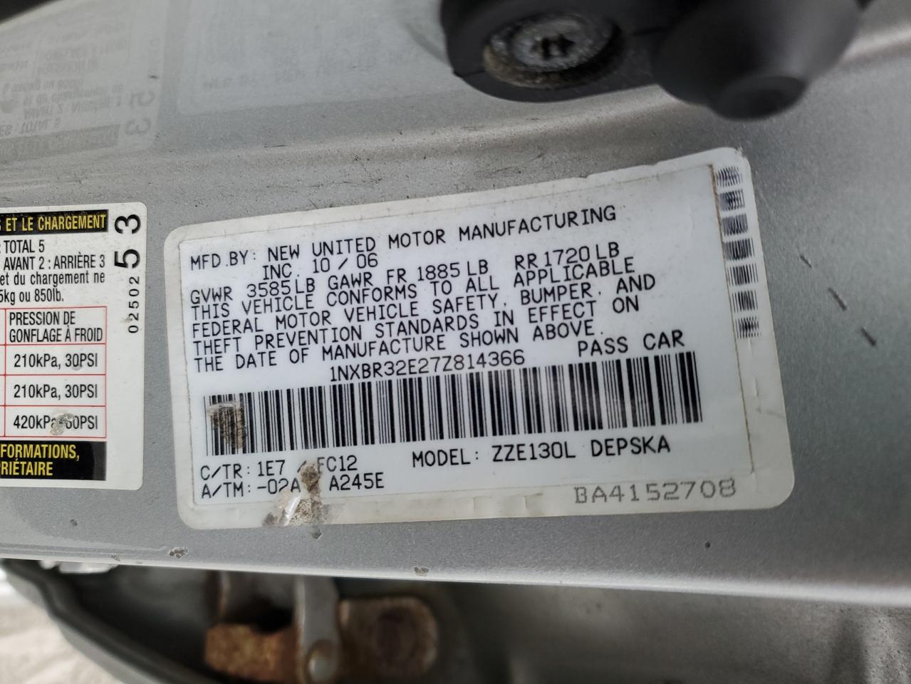 2007 Toyota Corolla - Image 12