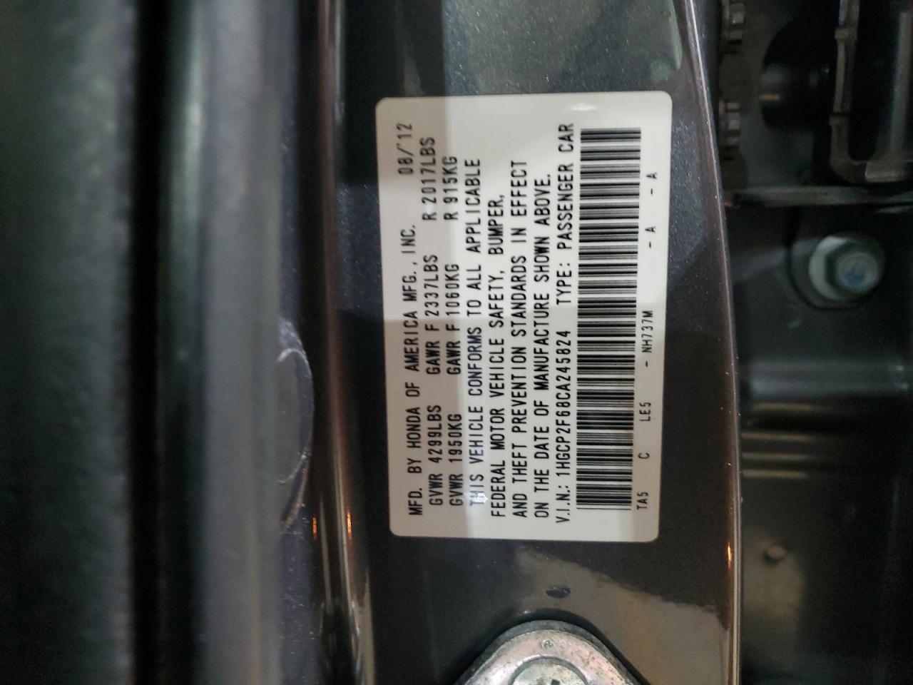 2012 Honda Accord - Image 12