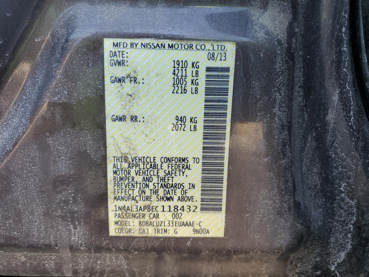 2014 Nissan Altima - Image 12