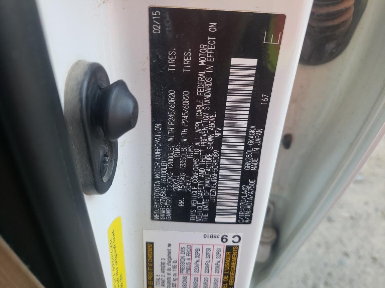 2015 Toyota 4Runner - Image 13