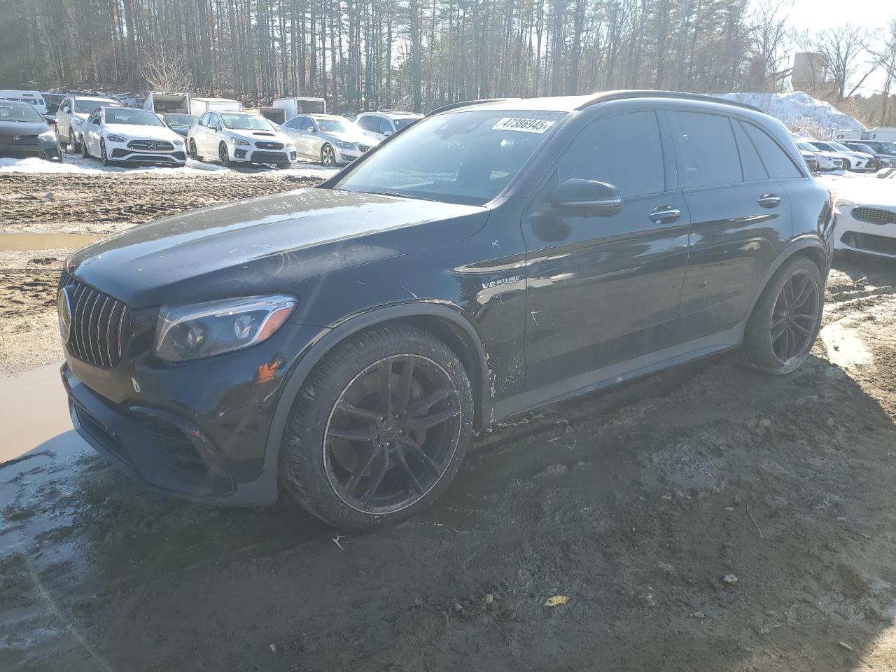 2019 Mercedes-Benz Glc 63 4Matic Amg de vânzare în North Billerica, MA - Side