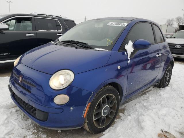  FIAT 500 2012 Granatowy