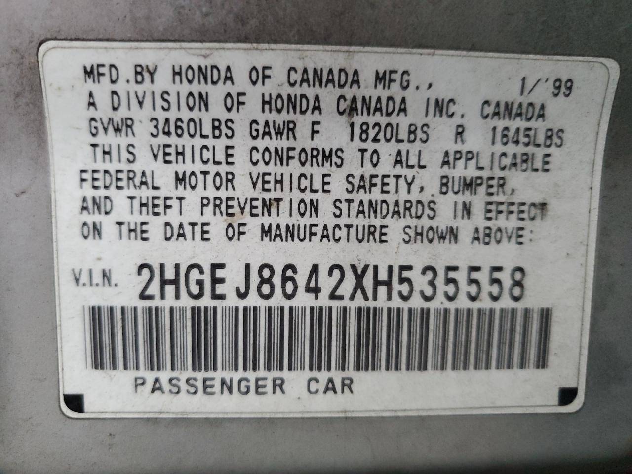 1999 Honda Civic - Image 12