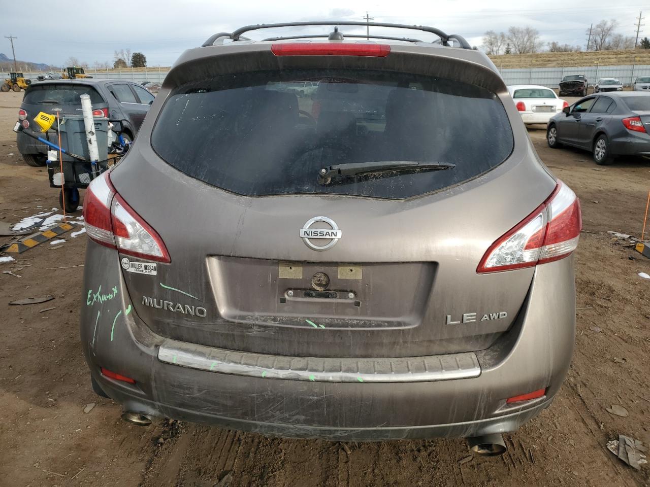 2011 Nissan Murano S VIN: JN8AZ1MW8BW186034 Lot: 45338325