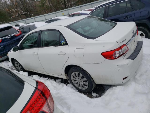 Седаны TOYOTA COROLLA 2013 Белый