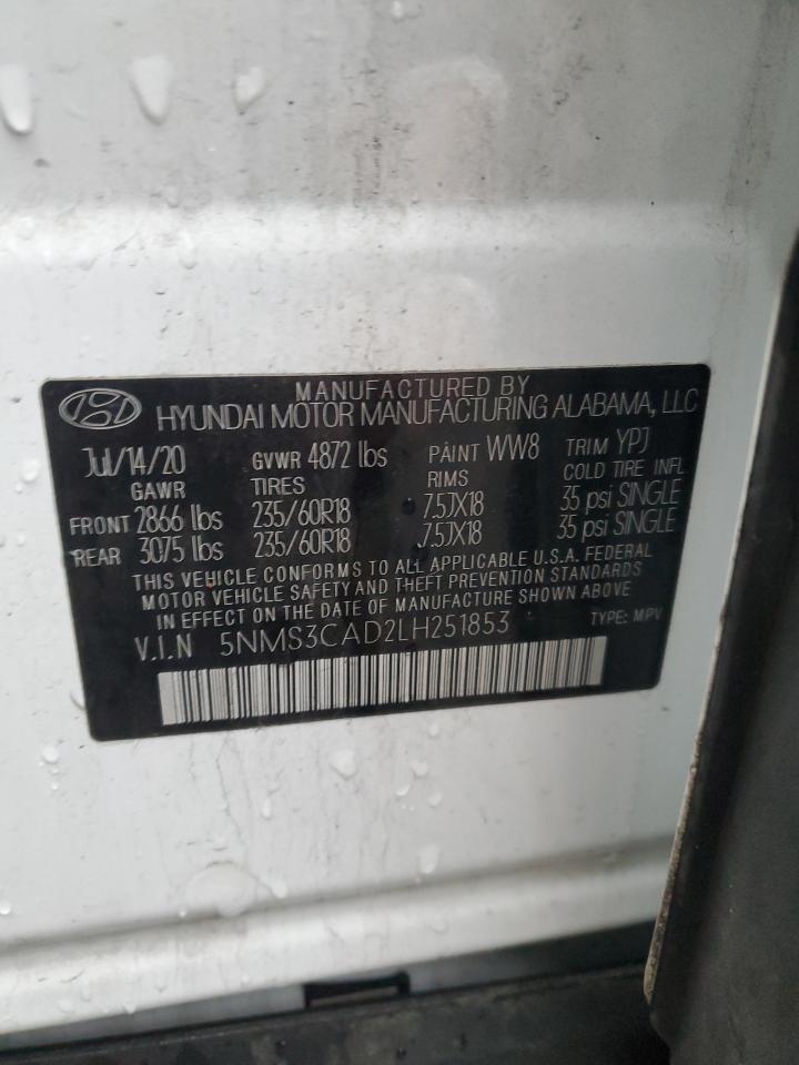 2020 Hyundai Santa Fe - Image 13