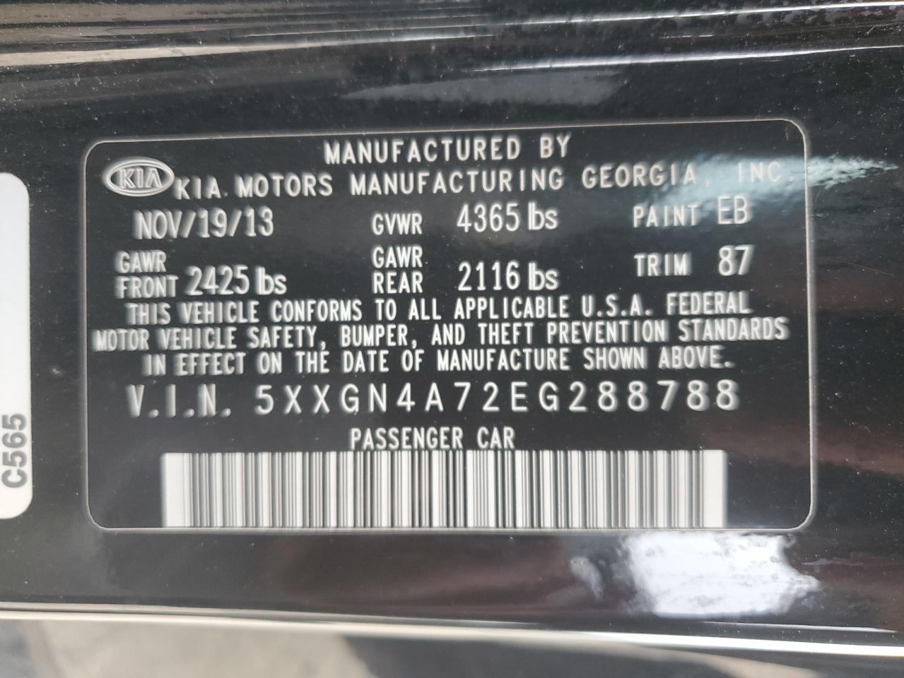 2014 Kia Optima - Image 14
