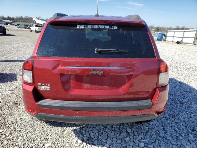 Parquets JEEP COMPASS 2017 Czerwony